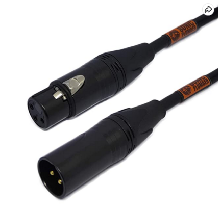 XLR male to Female Cable