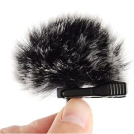 Outdoor Furry Windscreen Dead Cat for Lapel Lavaliere Mic