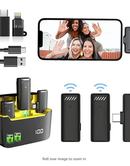 VOOK Dual Channel Wireless Mic