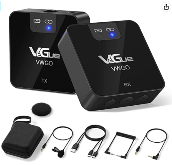 VeGue 2.4GHz Wireless Microphone