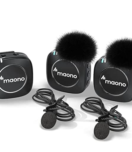 Maono WM820 A2 Wireless Microphone System