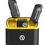 Hollyland Lark M1 Wireless Microphone for Mobile and Pc, best Lapel Mic with Noise Cancellation