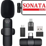 SONATA GOLD Wireless mic Lavalier Plug & Play Microphone S-111 Lapel Mic System for YouTube & Other Social Media Platform