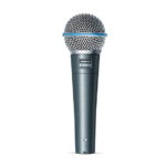 Supercardioid Dynamic Vocal Microphone: Shure BETA 58A Dynamic Vocal MicrophoneThe Beta 58A