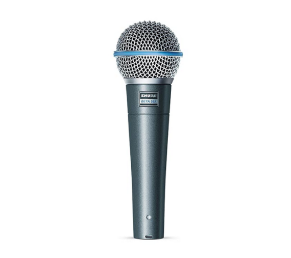 Supercardioid Dynamic Vocal Microphone: Shure BETA 58A Dynamic Vocal MicrophoneThe Beta 58A
