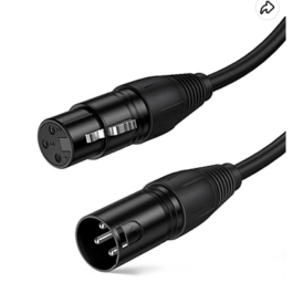 XLR cable for mic