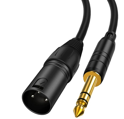 Male to XLR Male Cable