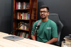 Vinamre Kasanaa’s Podcast Mic Audio Clarity