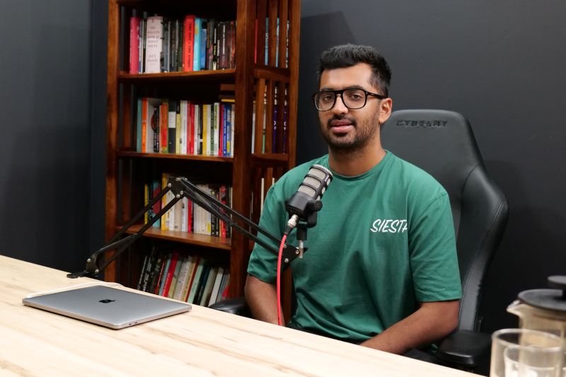 Vinamre Kasanaa’s Podcast Mic Audio Clarity