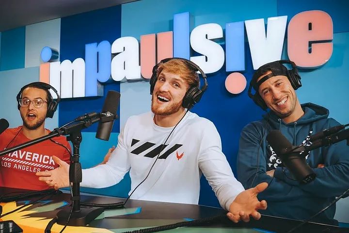 Logan Paul Podcast Microphone Setup