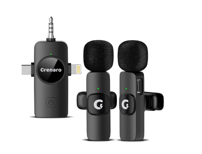 GRENARO 3-in-1 Wireless Microphone