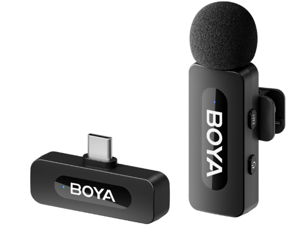 Boya BY-V10 Wireless USB-C Microphone System for Android