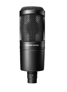 Audio-Technica AT2020 Cardioid Condenser Studio XLR Microphone