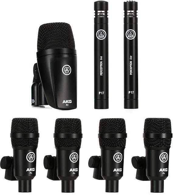 AKG Drum Set Session I Microphone Kit with Carrying Case