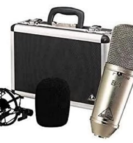 Behringer B-1 Gold-Sputtered Large-Diaphragm Studio Condenser XLR M