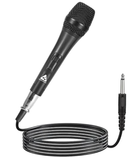 Audio Array AM-C27 XLR to TRS Cardioid Dynamic Handheld Microphone