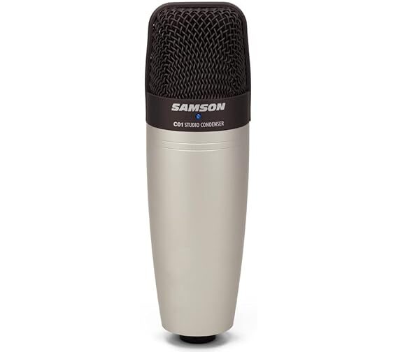 Samson C01 XLR Condenser Microphone with gold XLR connector