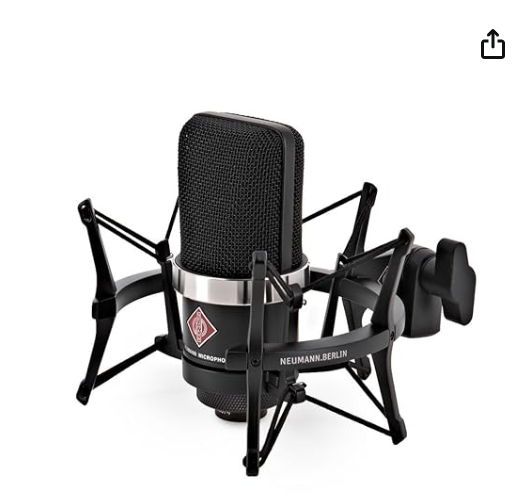 Neumann TLM 102 BK Studio Mic Set