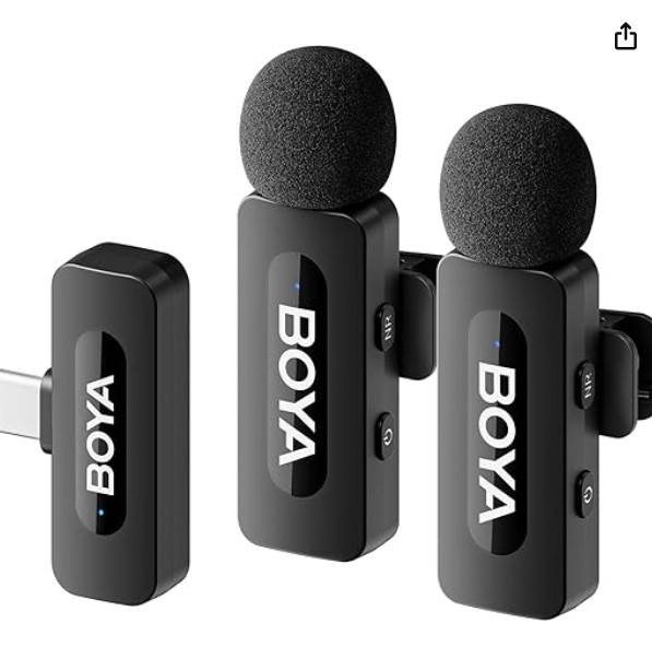 Boya BY-V20 Dual Wireless Mic System