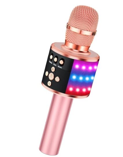 BONAOK Wireless Bluetooth Karaoke Mic