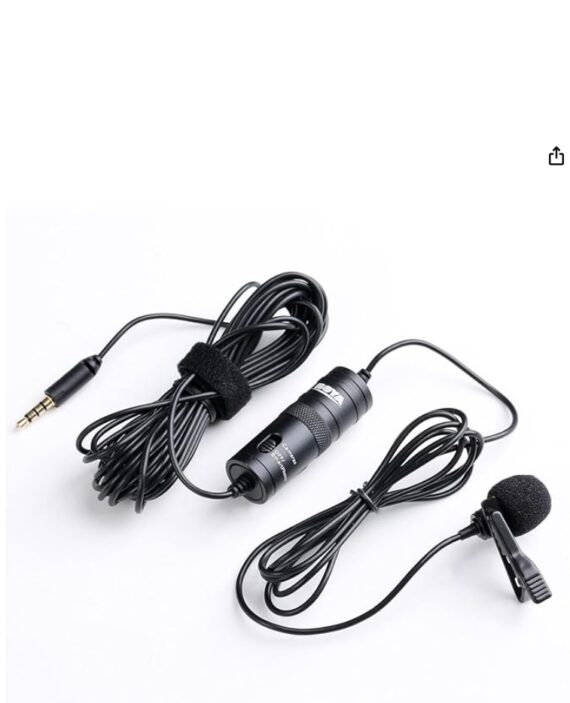 Boya M1 Lavalier Collar Clip Microphone