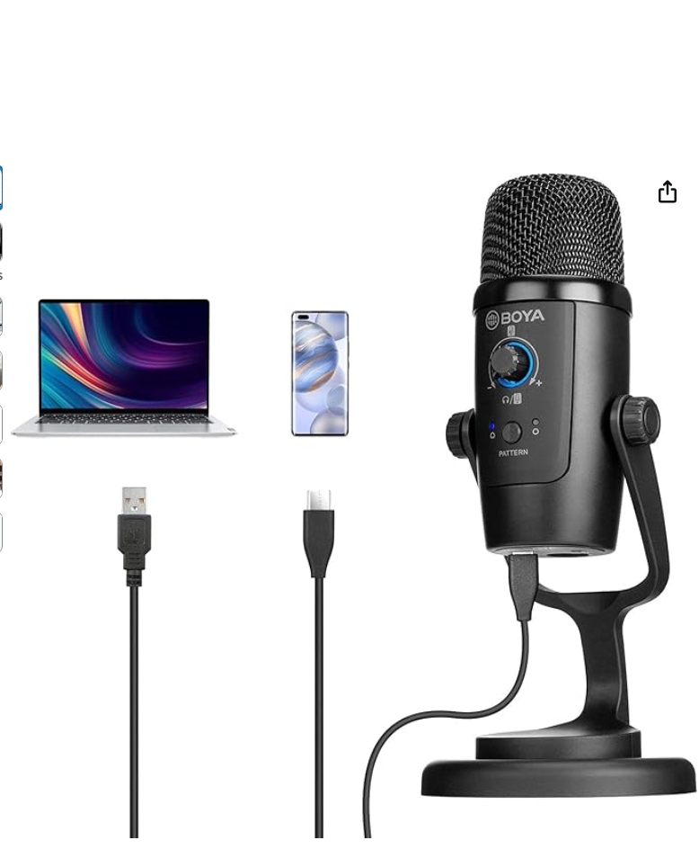 BOYA BY-PM500 USB Microphone
