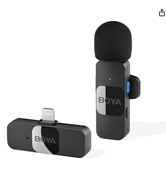 BOYA BY-V1 Wireless Lavalier Mic
