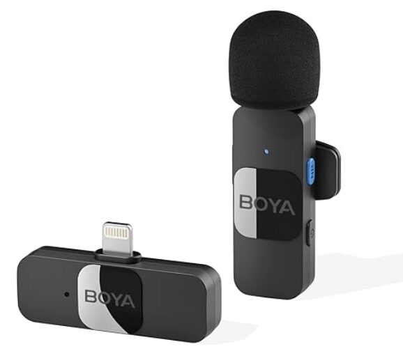 BOYA BY-V1 Wireless Lavalier Mic