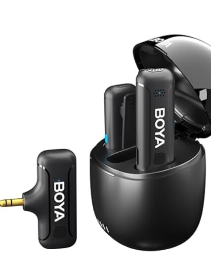 BOYA BY-WM3T-M2 Dual Wireless Mic with Charging Case