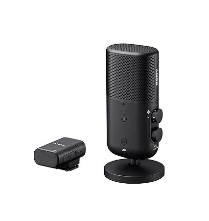 Sony ECM S1 wireless microphone for podcast singing gaming