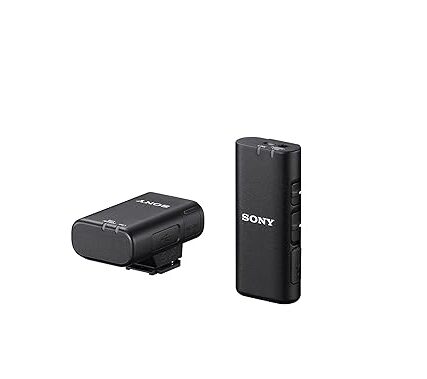 Sony ECM-W2BT Wireless Camera Microphone with Receiver and Accessories