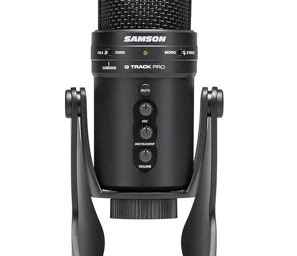 Samson G-Track Pro USB Microphone with built-in audio interface