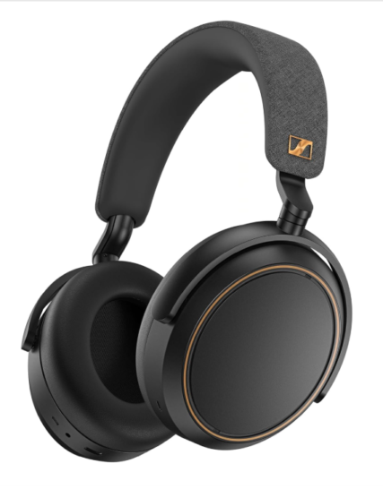 Sennheiser Momentum 4 Wireless Headphones – ANC, 60h Battery, Custom Sound, 4 Mics, Multipoint, Black/Copper