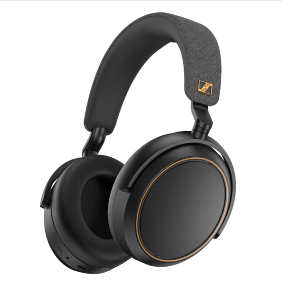 Sennheiser Momentum 4 Wireless Headphones – ANC, 60h Battery, Custom Sound, 4 Mics, Multipoint, Black/Copper