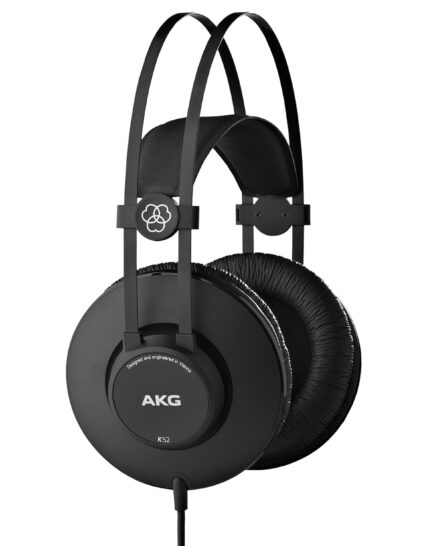 AKG K52 Over-Ear Studio Headphones – Black
