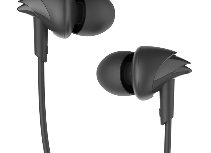 Boat BassHeads 100 in-Ear Headphones with Mic (Black)