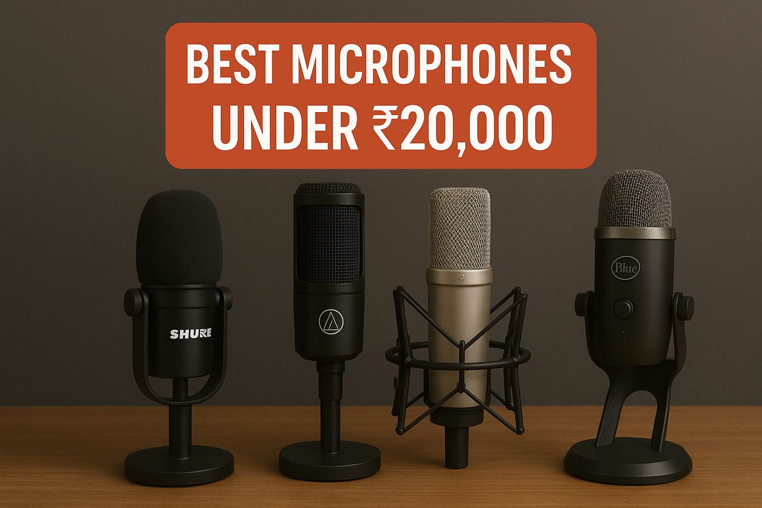 Best microphones under ₹20k – honest picks and real-world advice