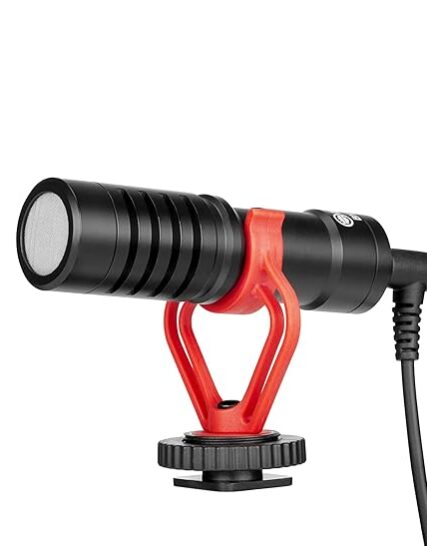 BOYA BY-MM1 Universal Cardioid Shotgun Microphone for Camera & Smartphone
