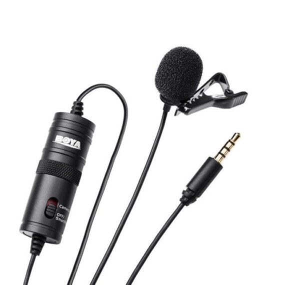 Boya BY-M1 Lavalier Microphone with 20ft Cable