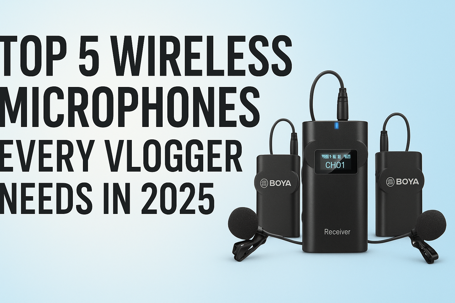 5 top wireless microphone 2025