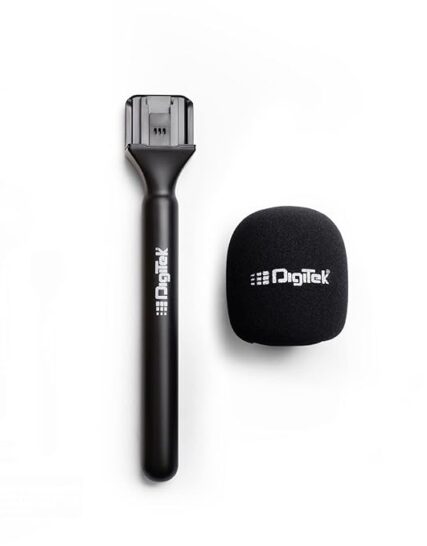 Digitek DHMA-101 Wireless Handheld Interview Adapter with Windshield