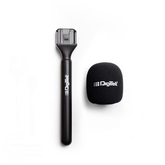 Digitek DHMA-101 Wireless Handheld Interview Adapter with Windshield