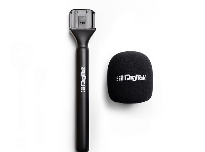 Digitek DHMA-101 Wireless Handheld Interview Adapter with Windshield