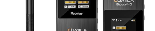 COMICA BoomX-D2-HR-W Lavalier Microphone