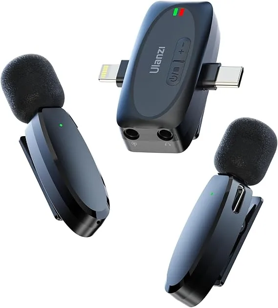 Ulanzi V6 Mini Wireless Lavalier Mic