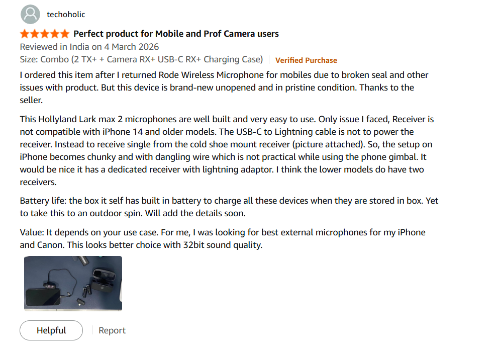 Hollyland Lark MAX 2 reviews